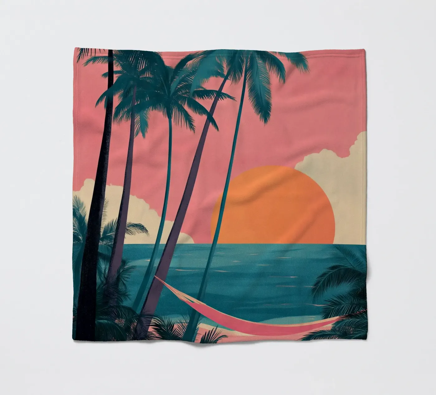 Sunset Hammock Fleecedecke von Amelie Rose