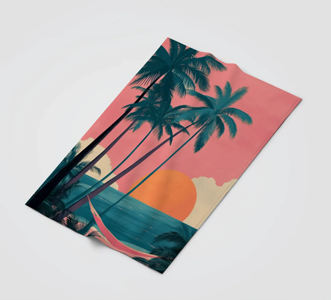 Sunset Hammock Fleecedecke von Amelie Rose