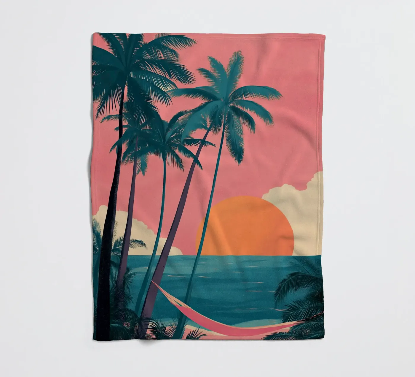 Sunset Hammock Fleecedecke von Amelie Rose