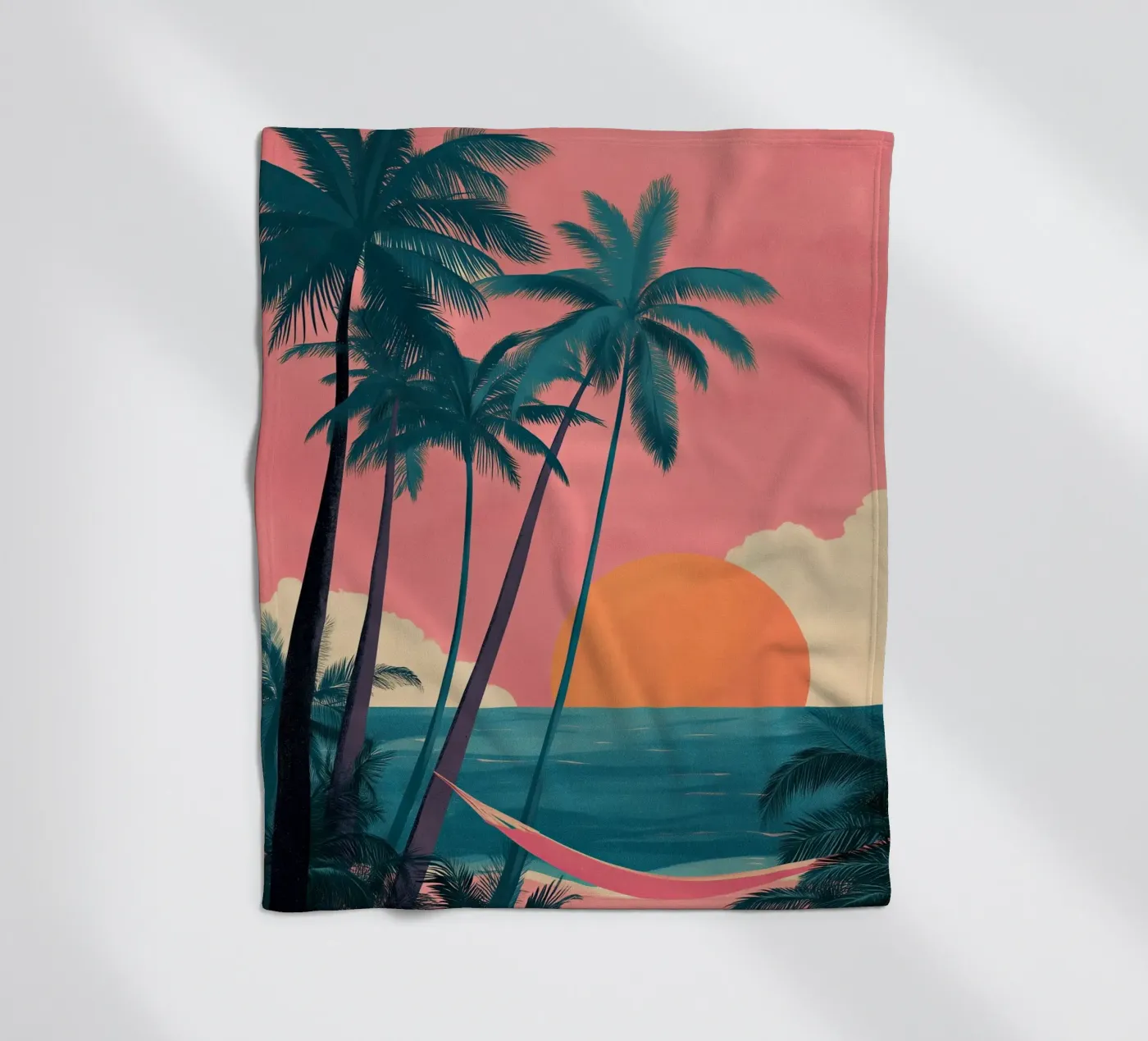 Sunset Hammock Fleecedecke von Amelie Rose