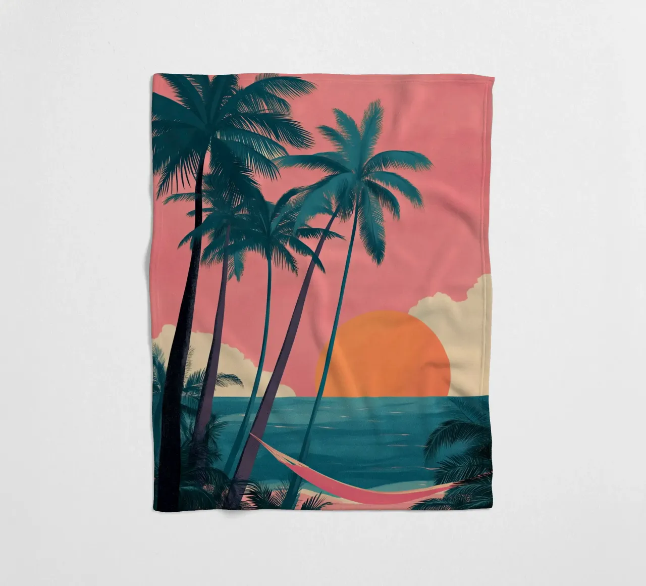 Sunset Hammock Fleecedecke von Amelie Rose