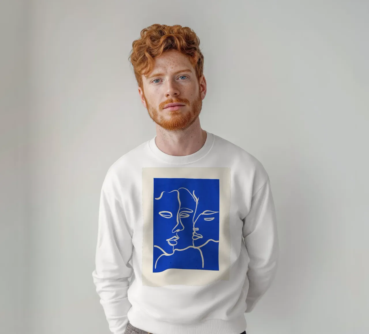Three Faces sweatshirt by ThingDesign