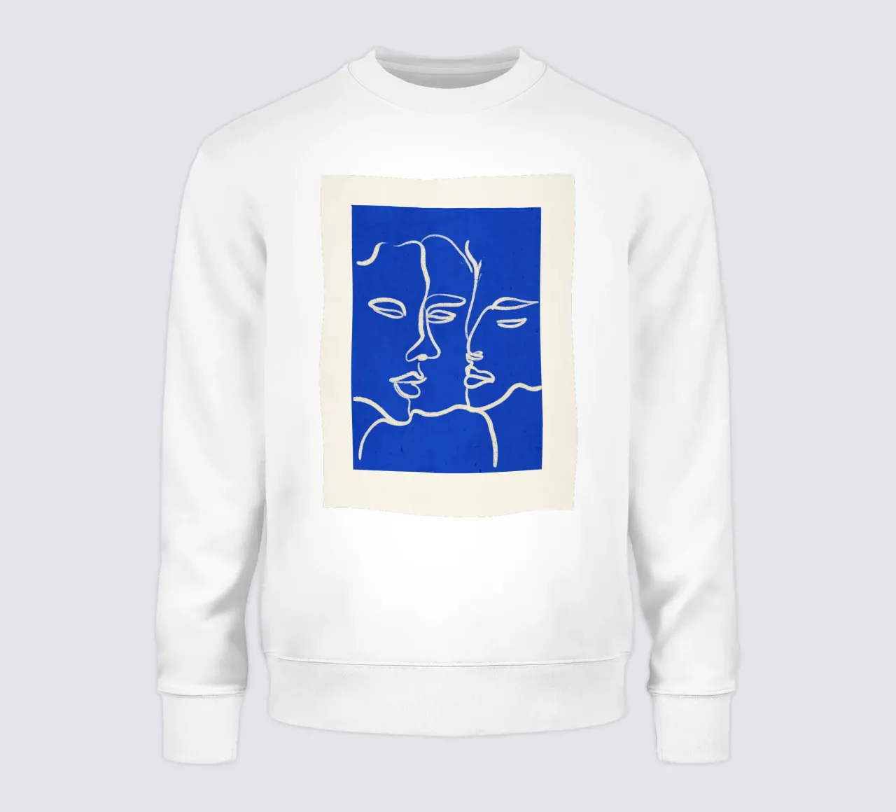 Three Faces sweatshirt by ThingDesign