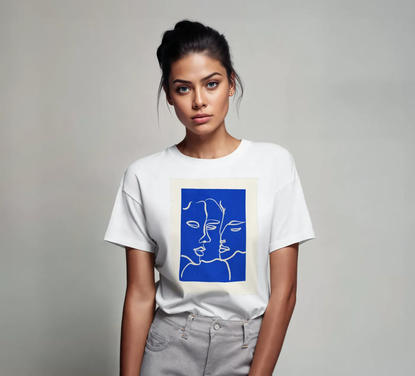 Three Faces t-shirt da ThingDesign