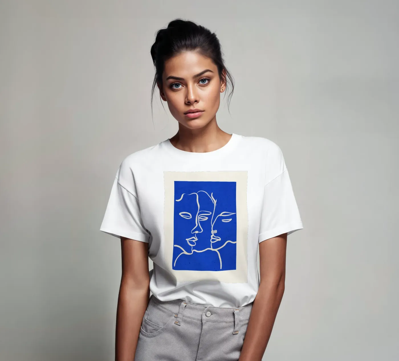 Three Faces t-shirt da ThingDesign