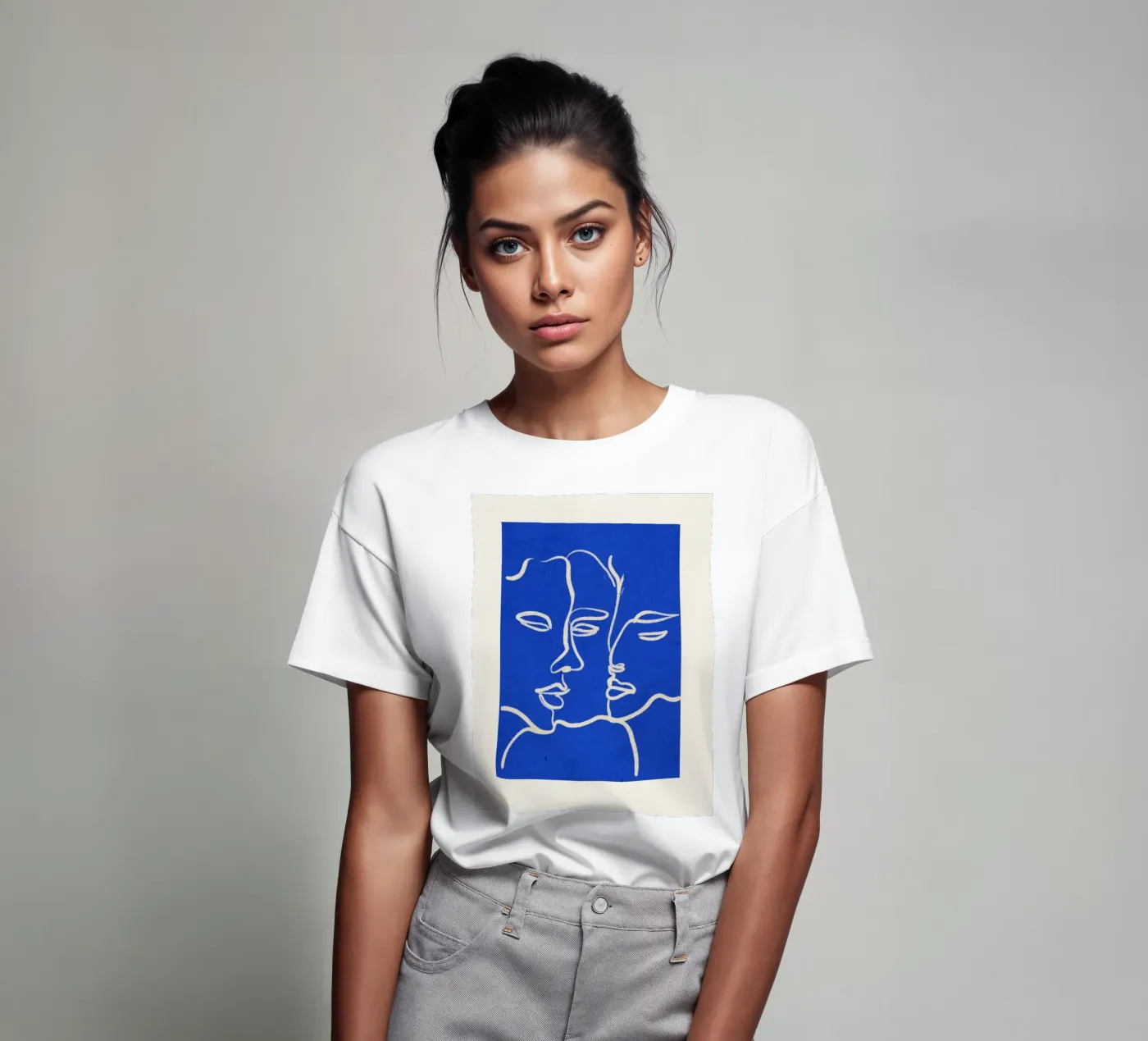 Three Faces t-shirt da ThingDesign