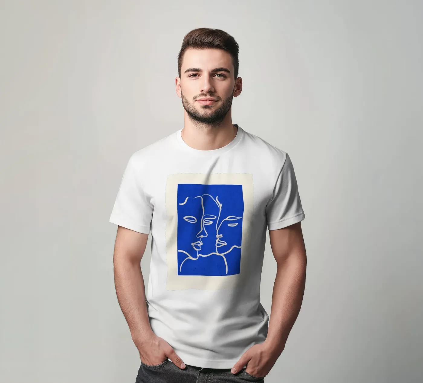 Three Faces t-shirt da ThingDesign