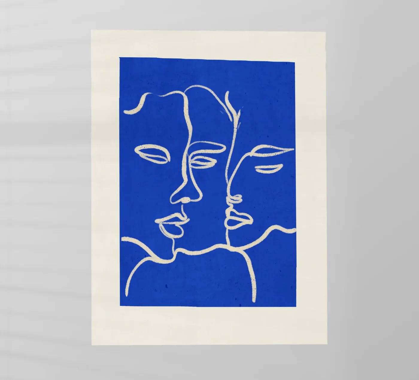 Drie gezichten backlit folie van ThingDesign