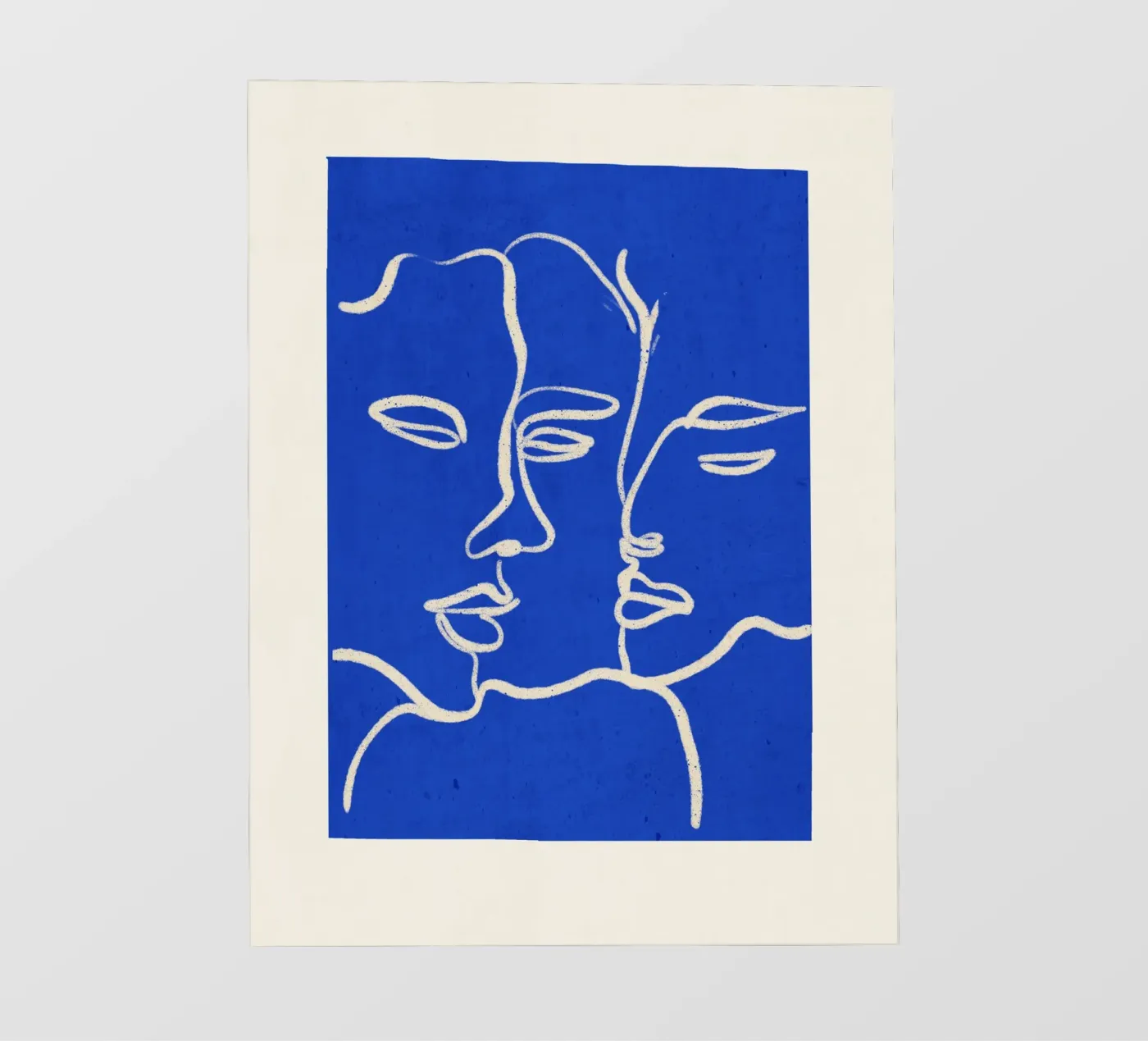 Drie gezichten backlit folie van ThingDesign