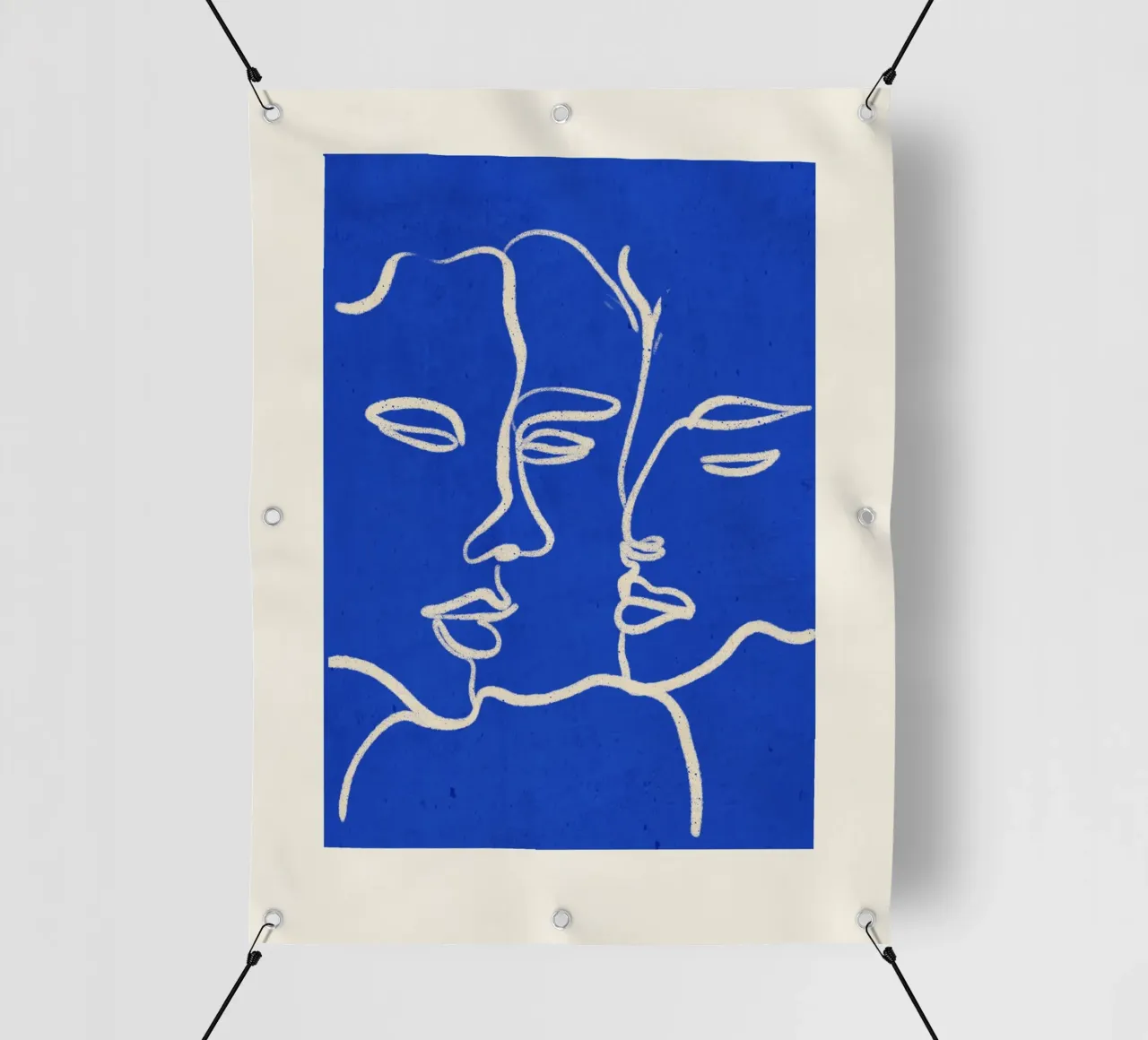 Three Faces pvc cover by ThingDesign