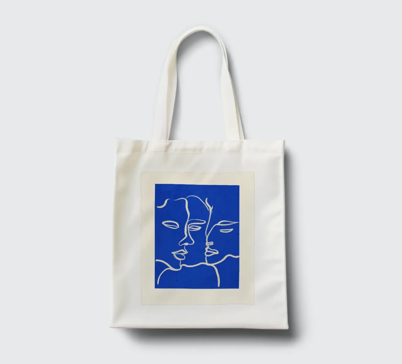 Three Faces tote bag by ThingDesign