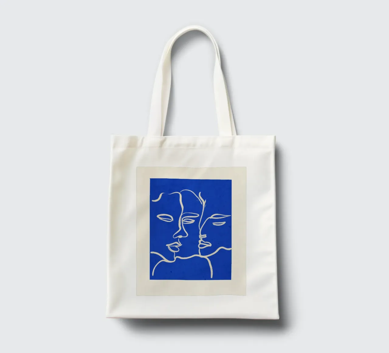 Three Faces tote bag by ThingDesign