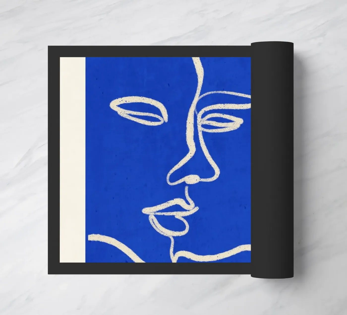 Three Faces Fußmatte von ThingDesign