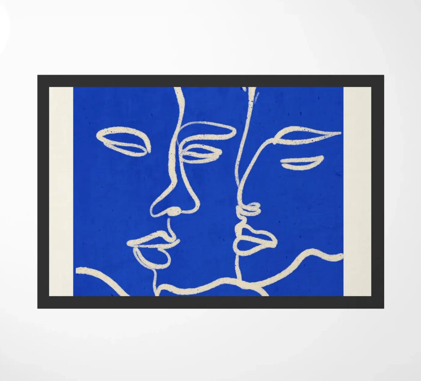 Three Faces Fußmatte von ThingDesign
