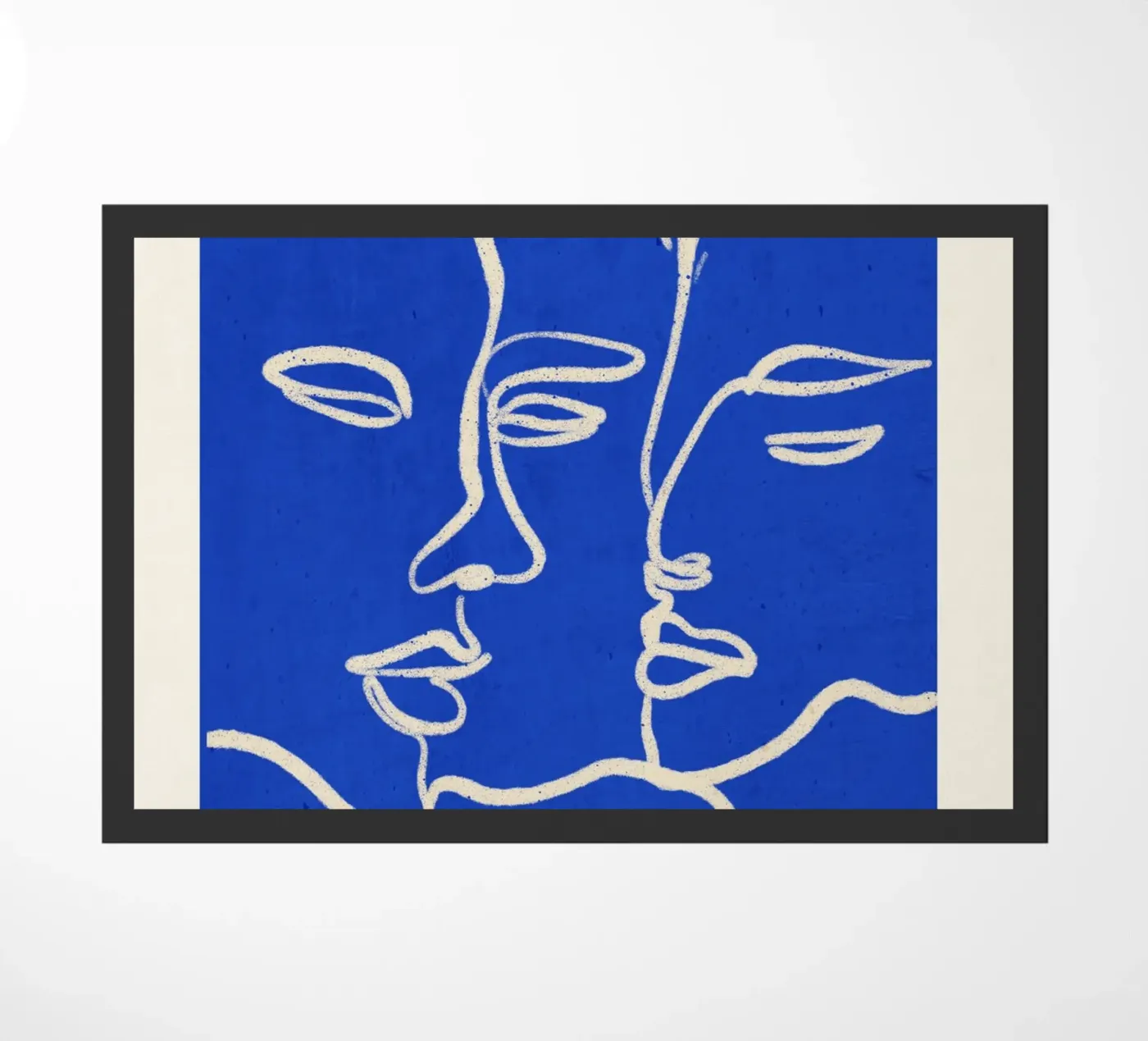 Trois visages paillasson de ThingDesign