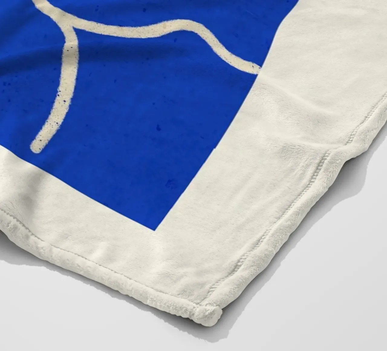 Three Faces fleece blanket by ThingDesign