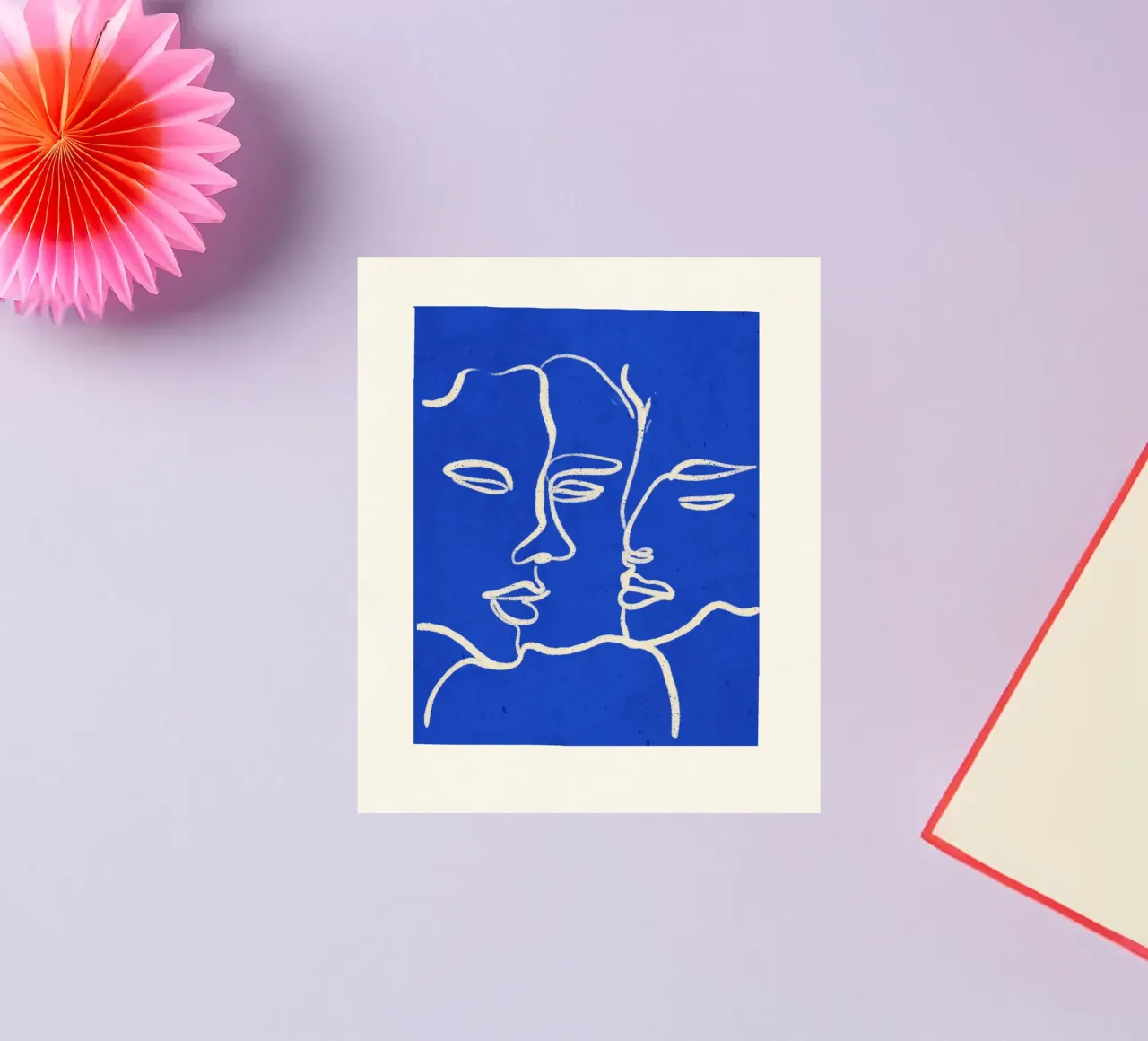 Three Faces sticker by ThingDesign