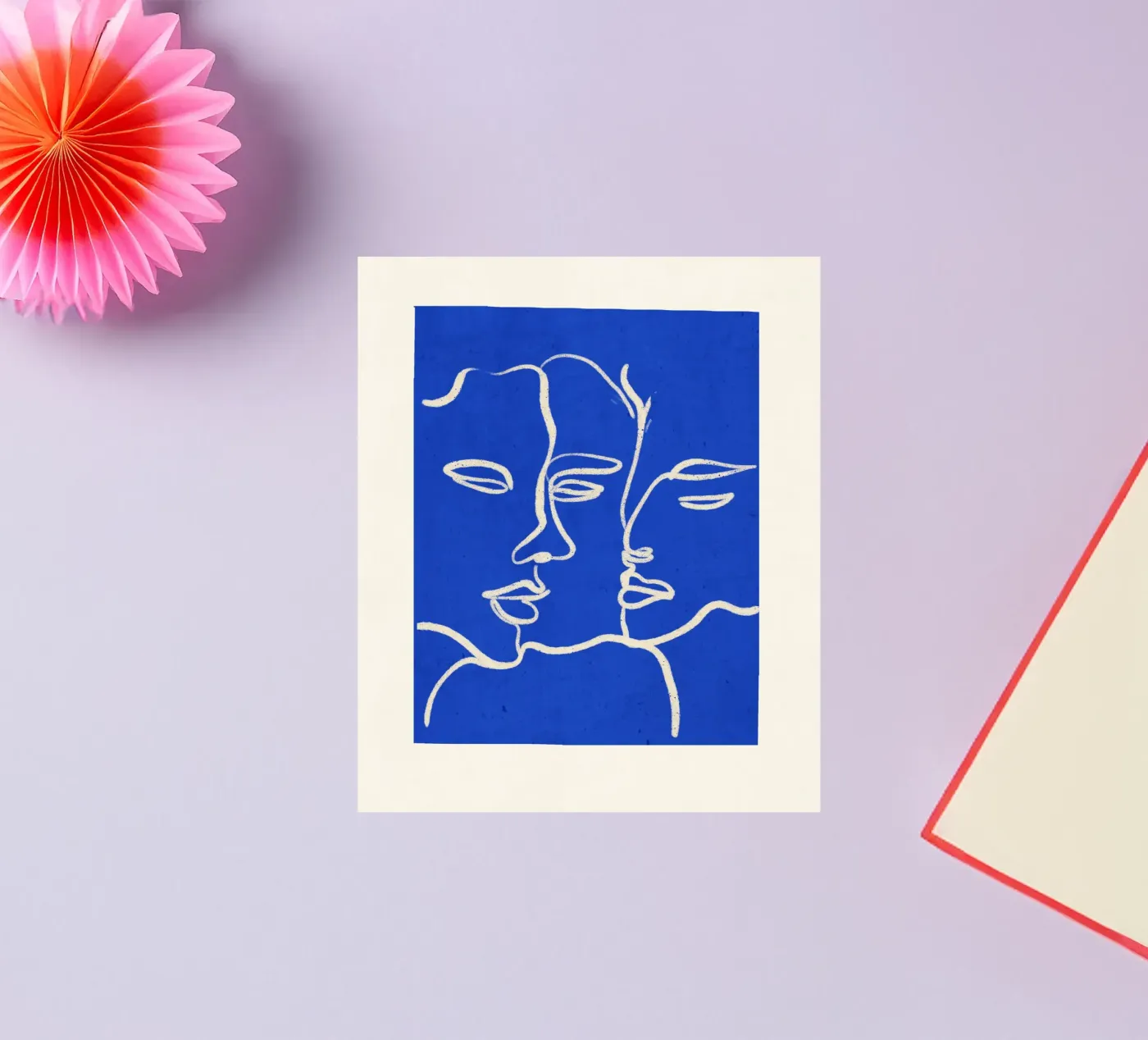 Three Faces sticker by ThingDesign