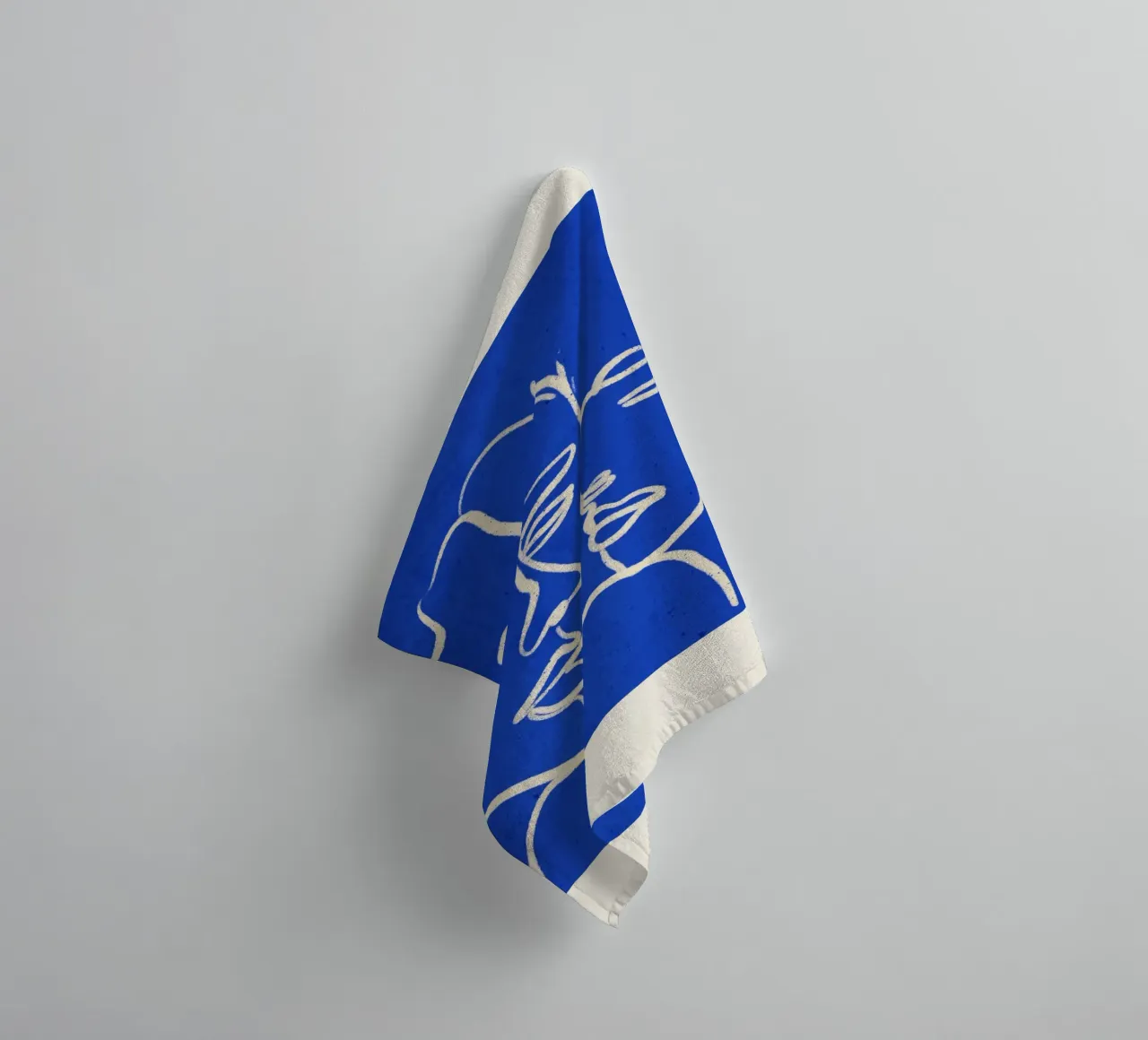 Three Faces towel by ThingDesign