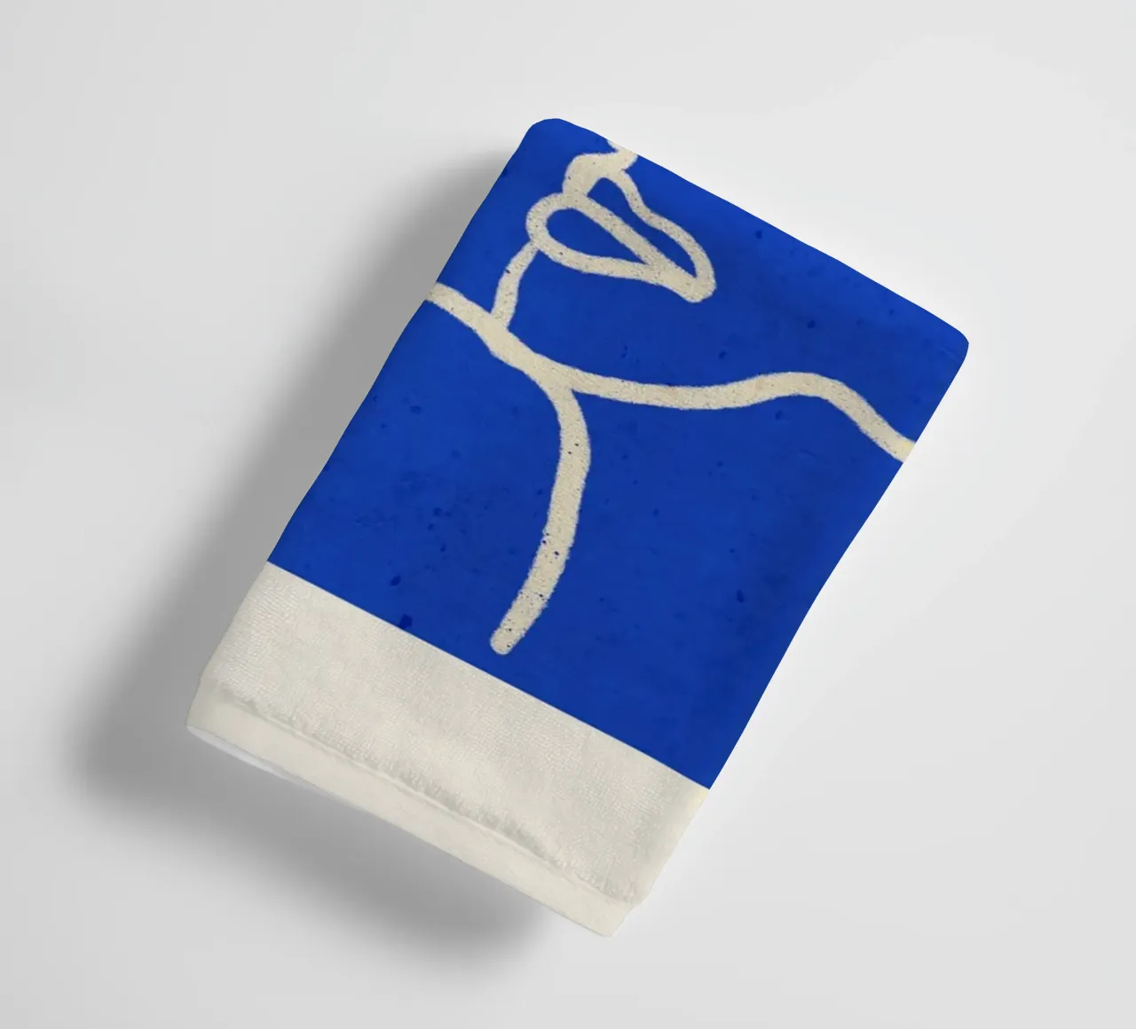 Three Faces towel by ThingDesign