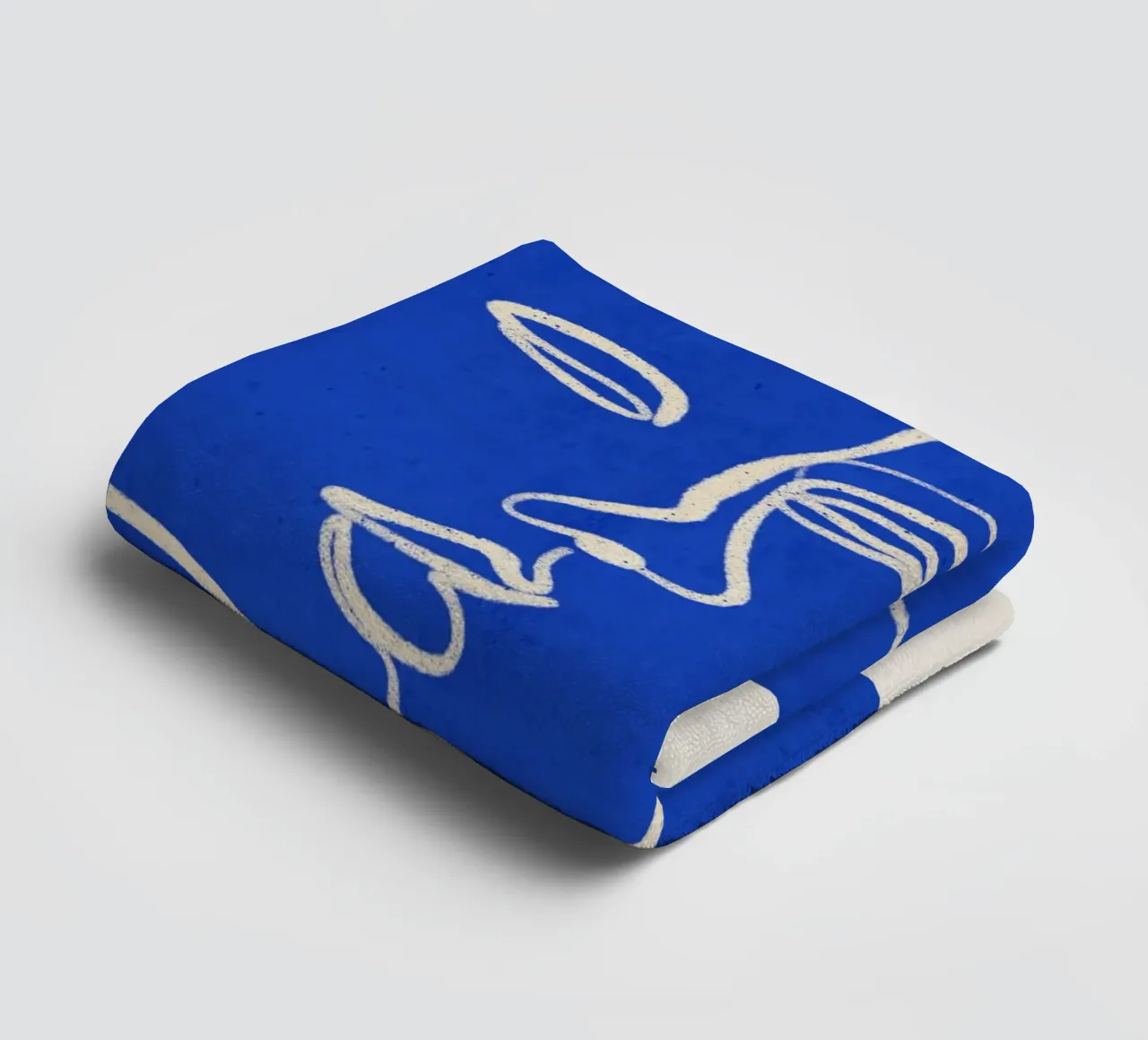 Three Faces towel by ThingDesign