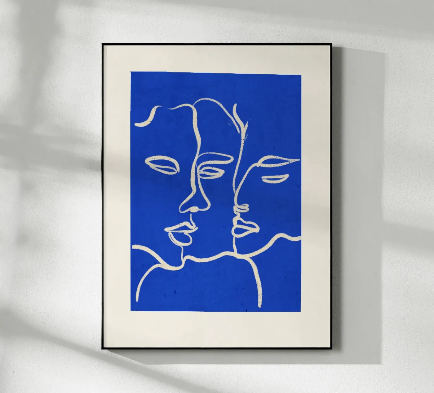 Drie gezichten acryl van ThingDesign