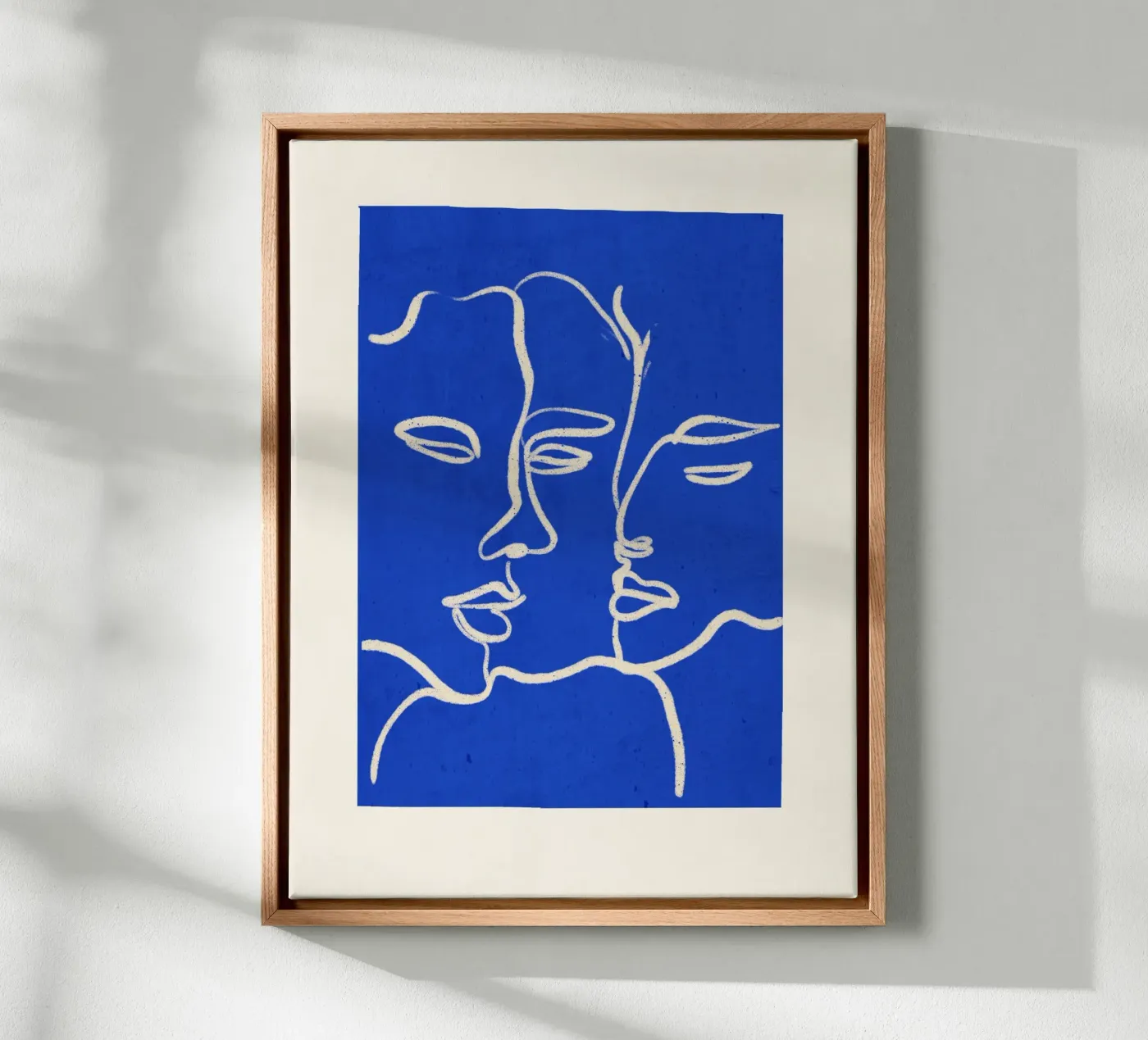 Three Faces Leinwand von ThingDesign