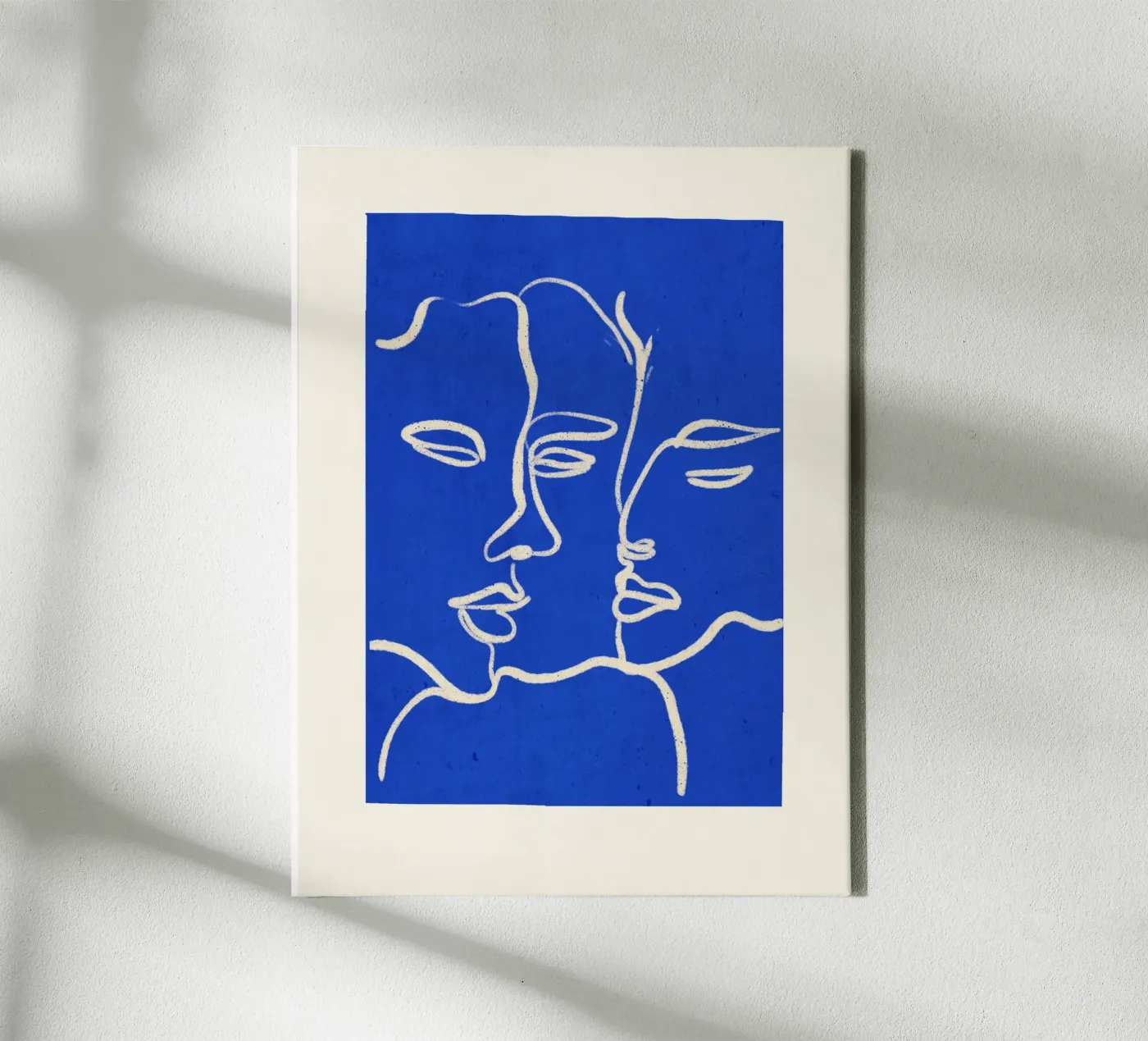 Three Faces Leinwand von ThingDesign