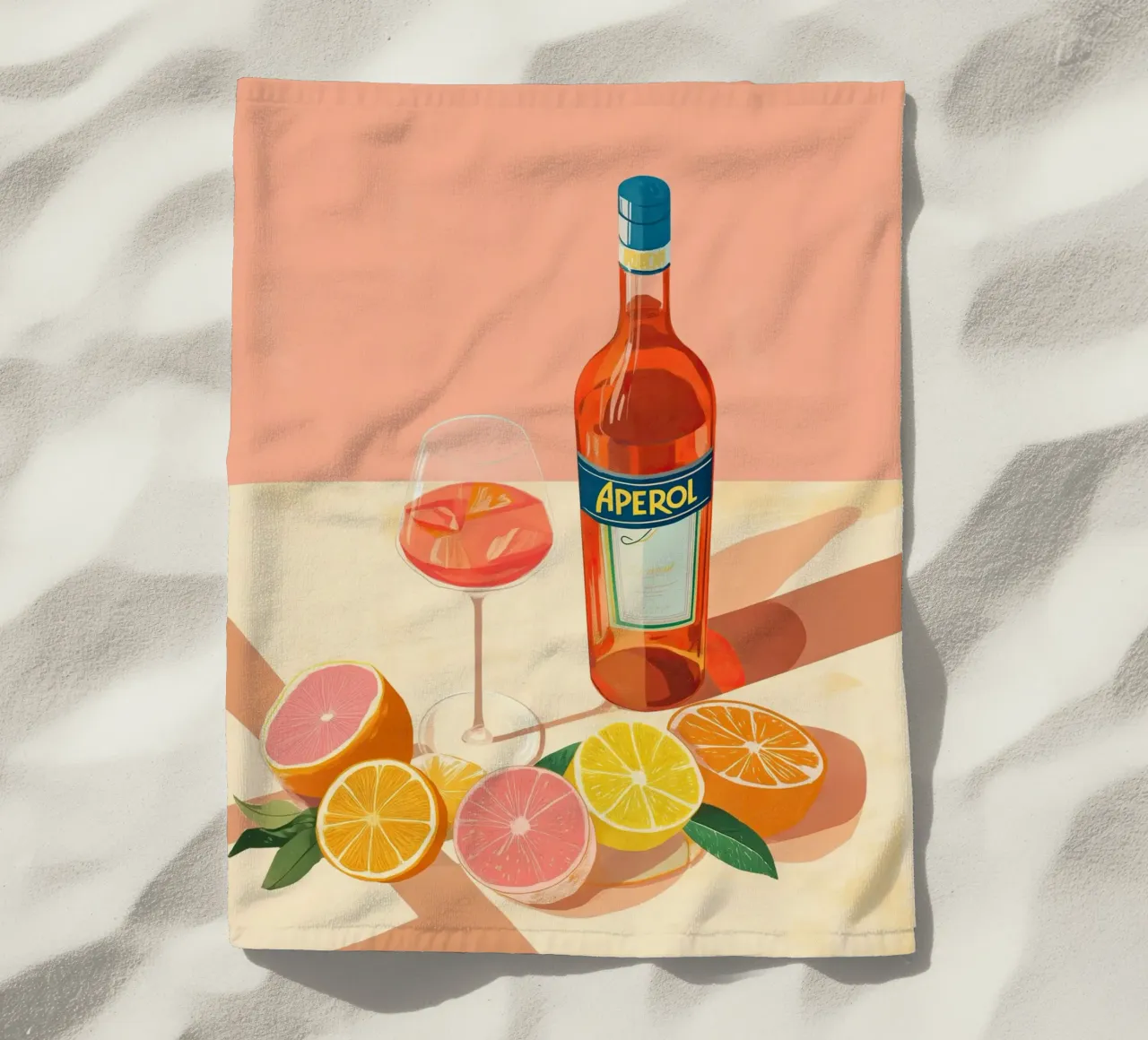 Aperol Hour telo mare da Amelie Rose