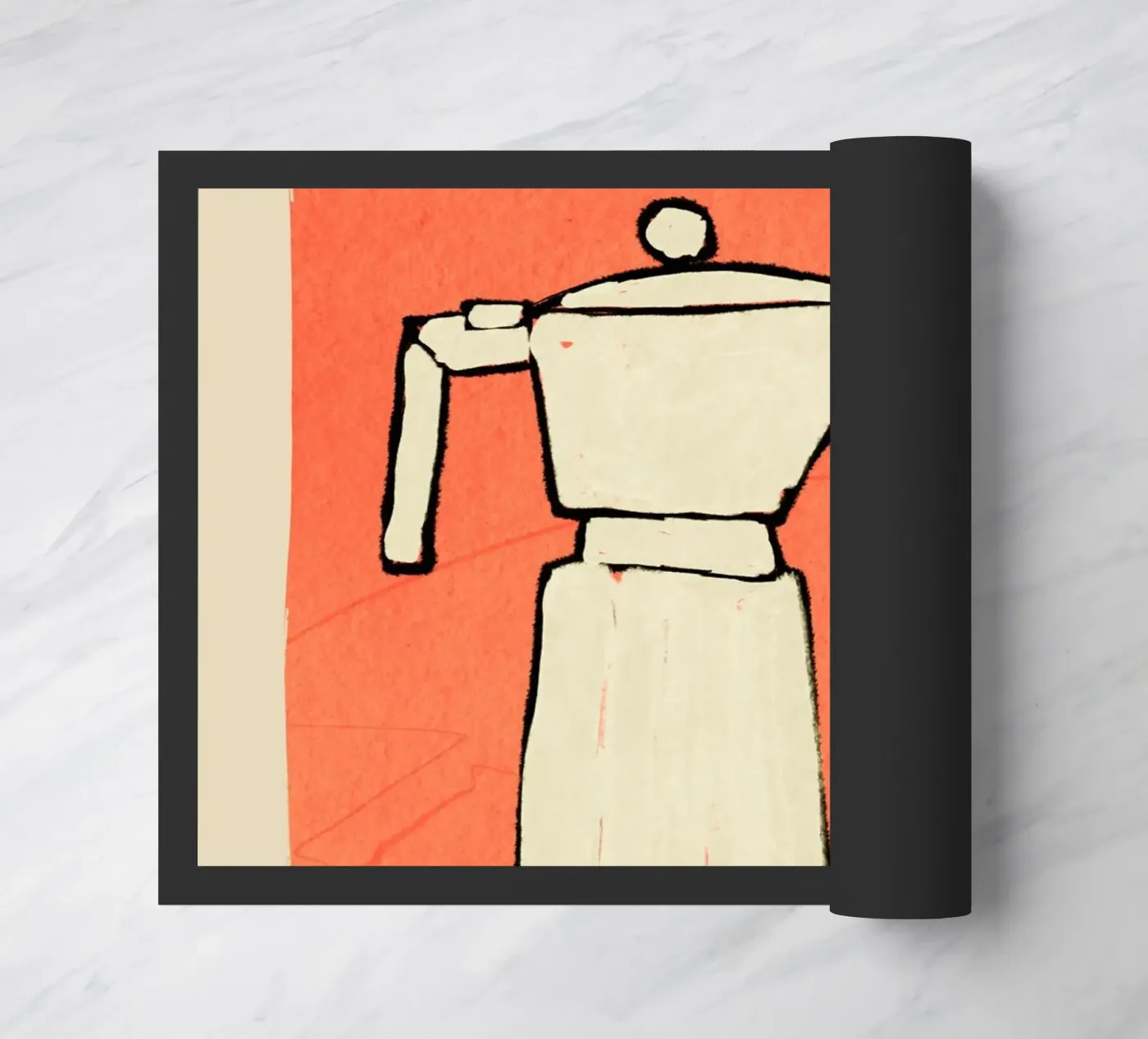 Coffee Set deurmat van ThingDesign