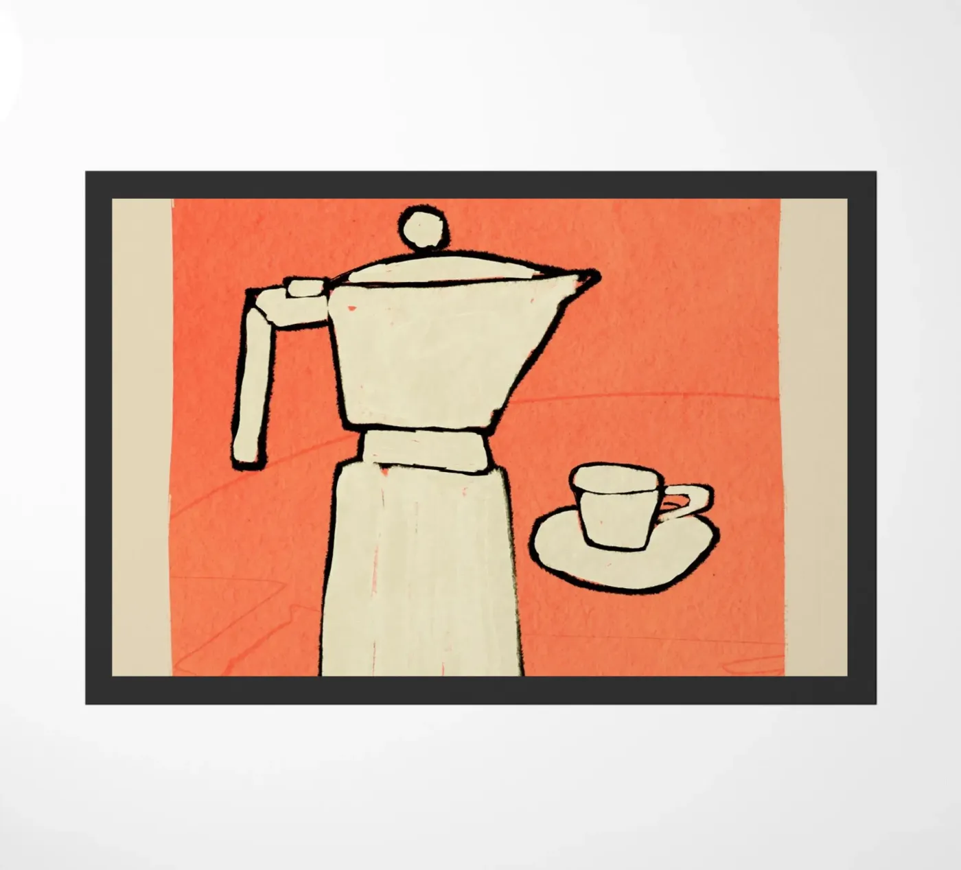 Coffee Set deurmat van ThingDesign