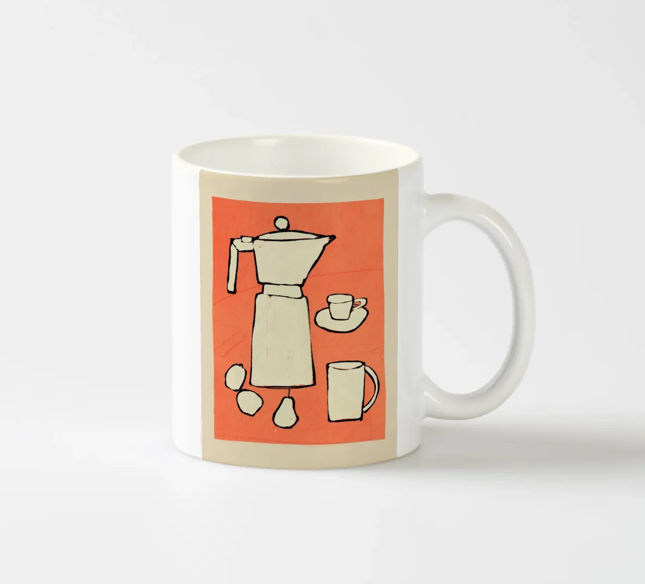 Coffee Set ceramic mug by ThingDesign