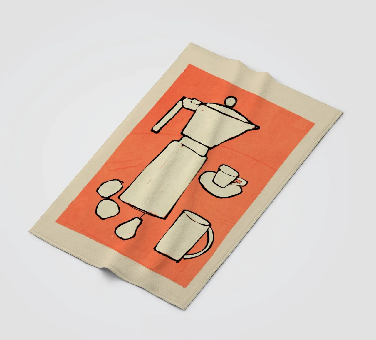 Coffee Set fleecedeken van ThingDesign