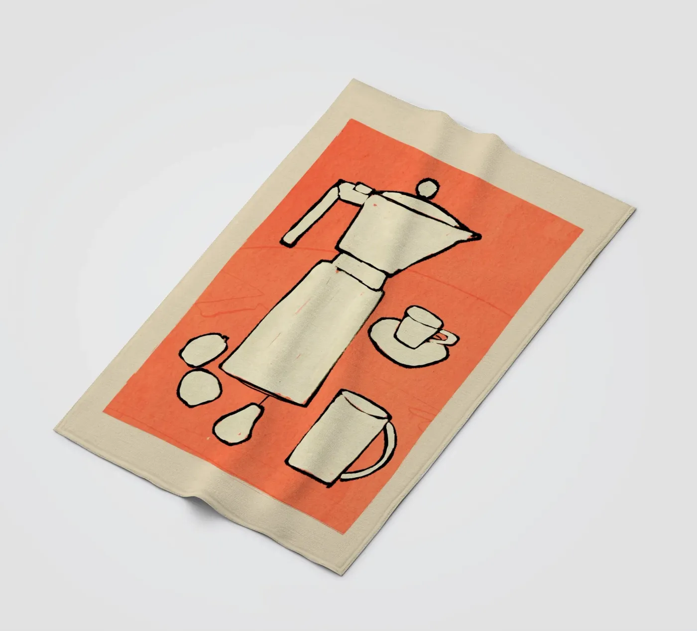 Koffieservies fleecedeken van ThingDesign