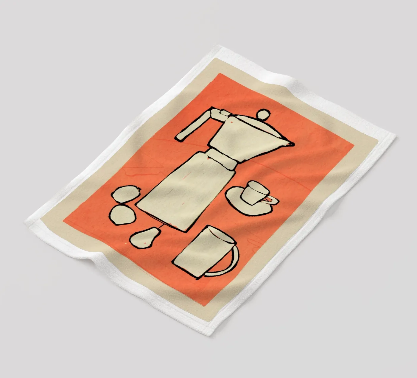 Servizio da caffè coperta in pile da ThingDesign