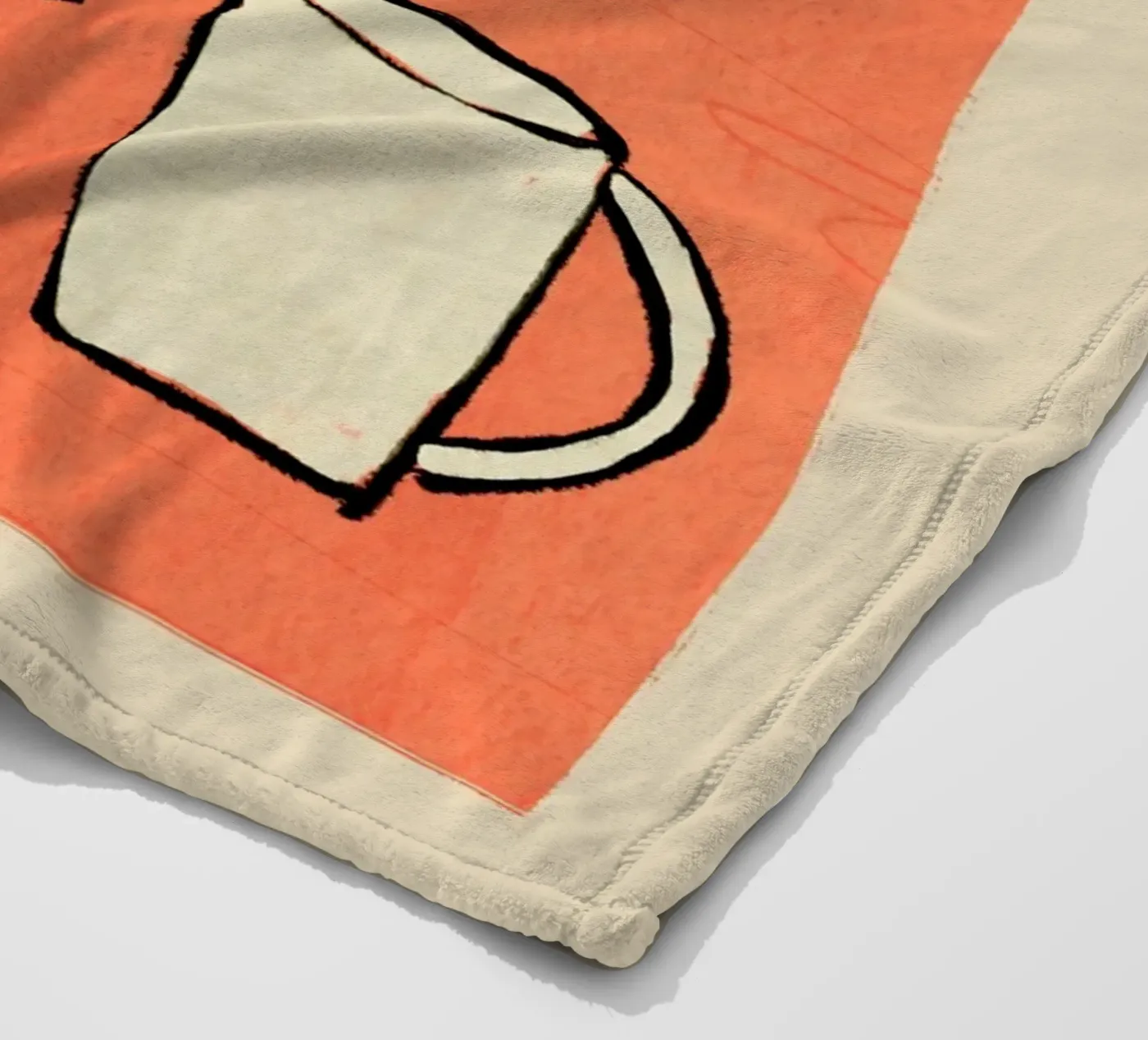 Koffieservies fleecedeken van ThingDesign