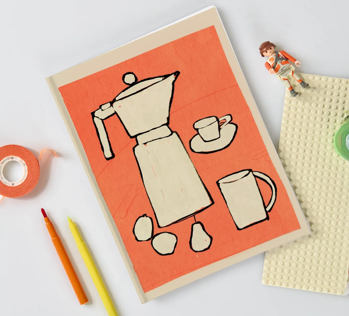Coffee Set notebook by ThingDesign