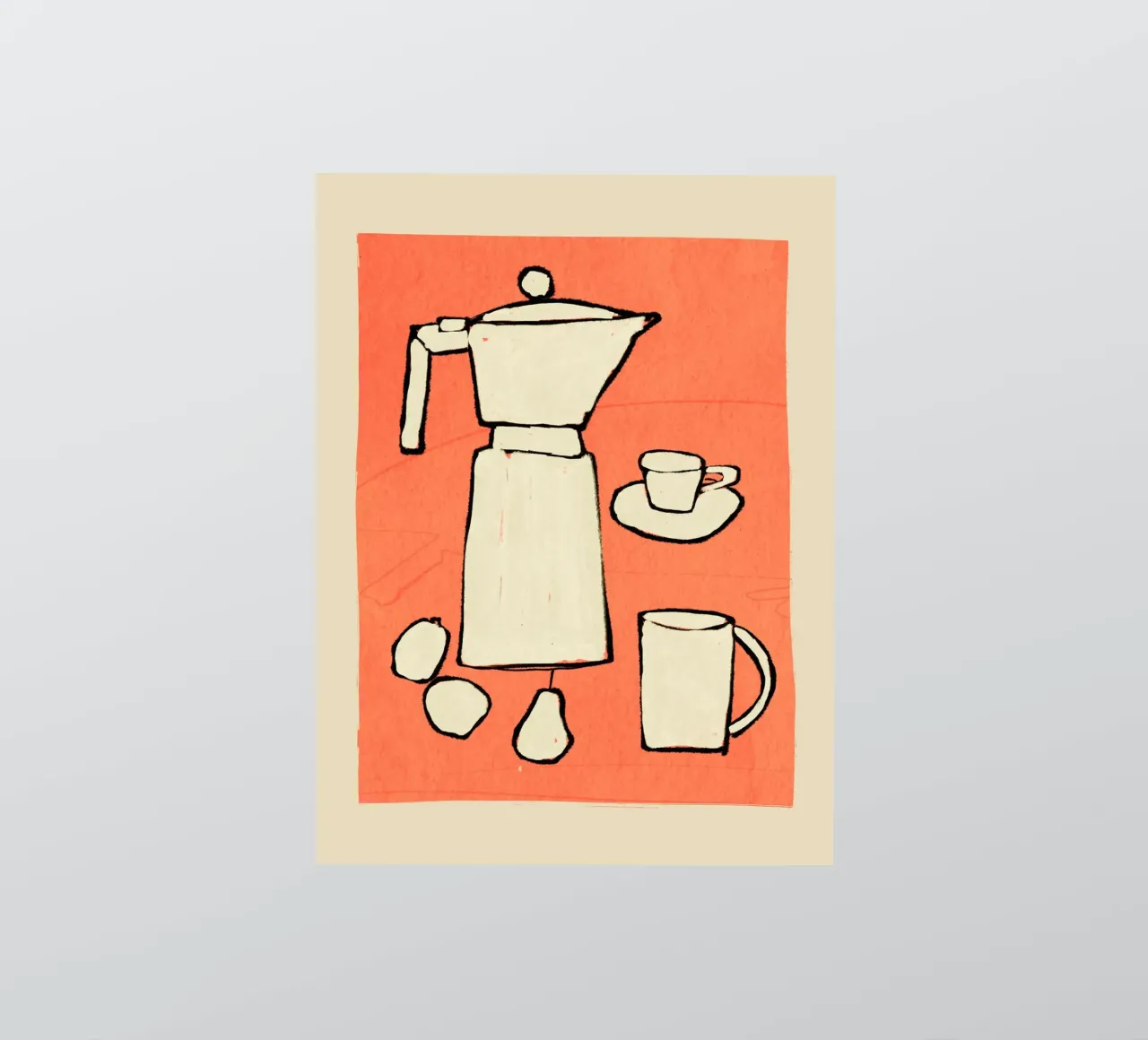 Coffee Set sticker by ThingDesign