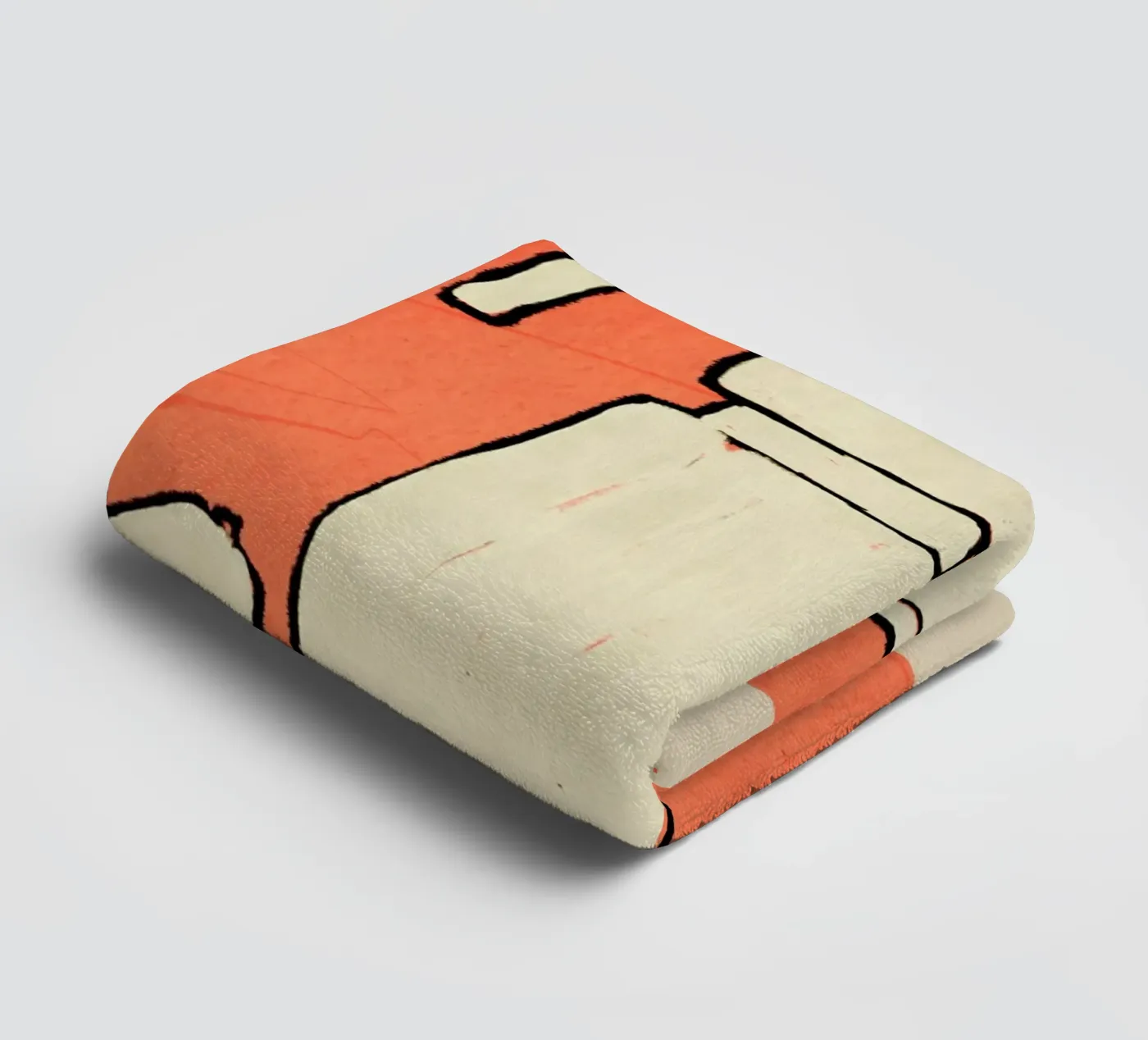 Koffieservies badhanddoek van ThingDesign