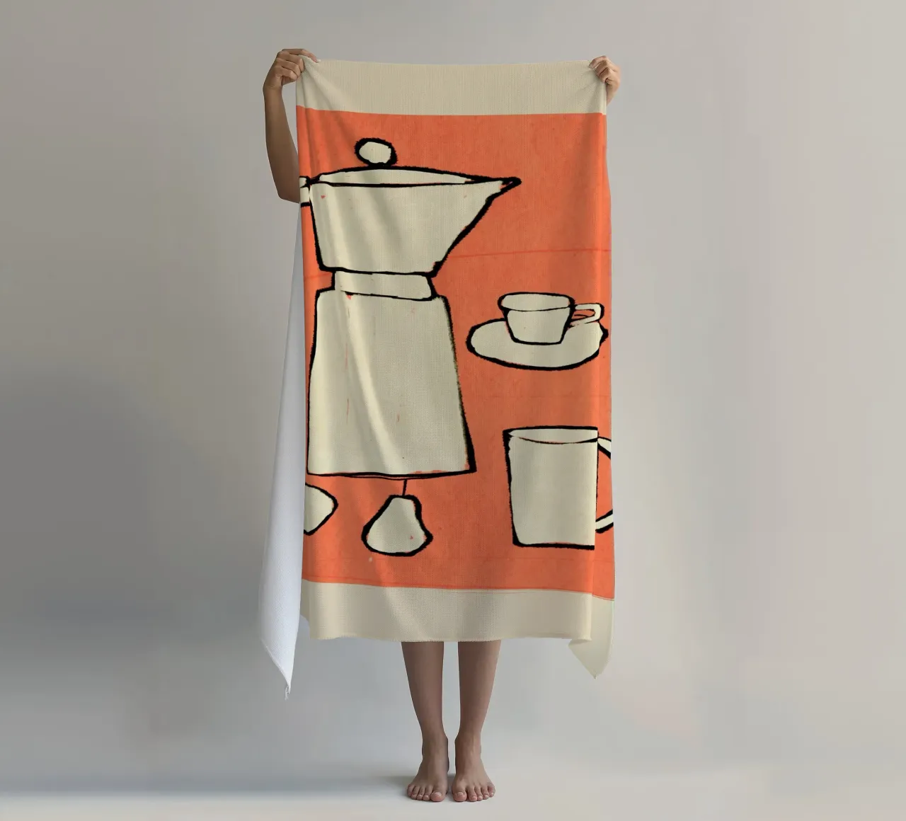 Servizio da caffè telo mare da ThingDesign