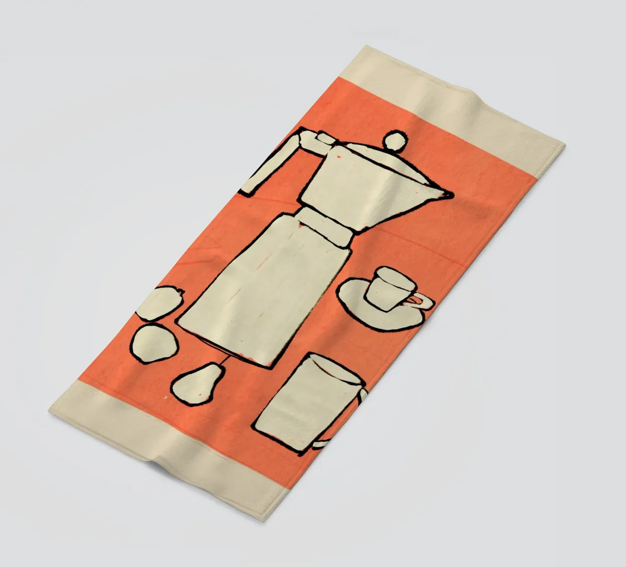 Servizio da caffè telo mare da ThingDesign