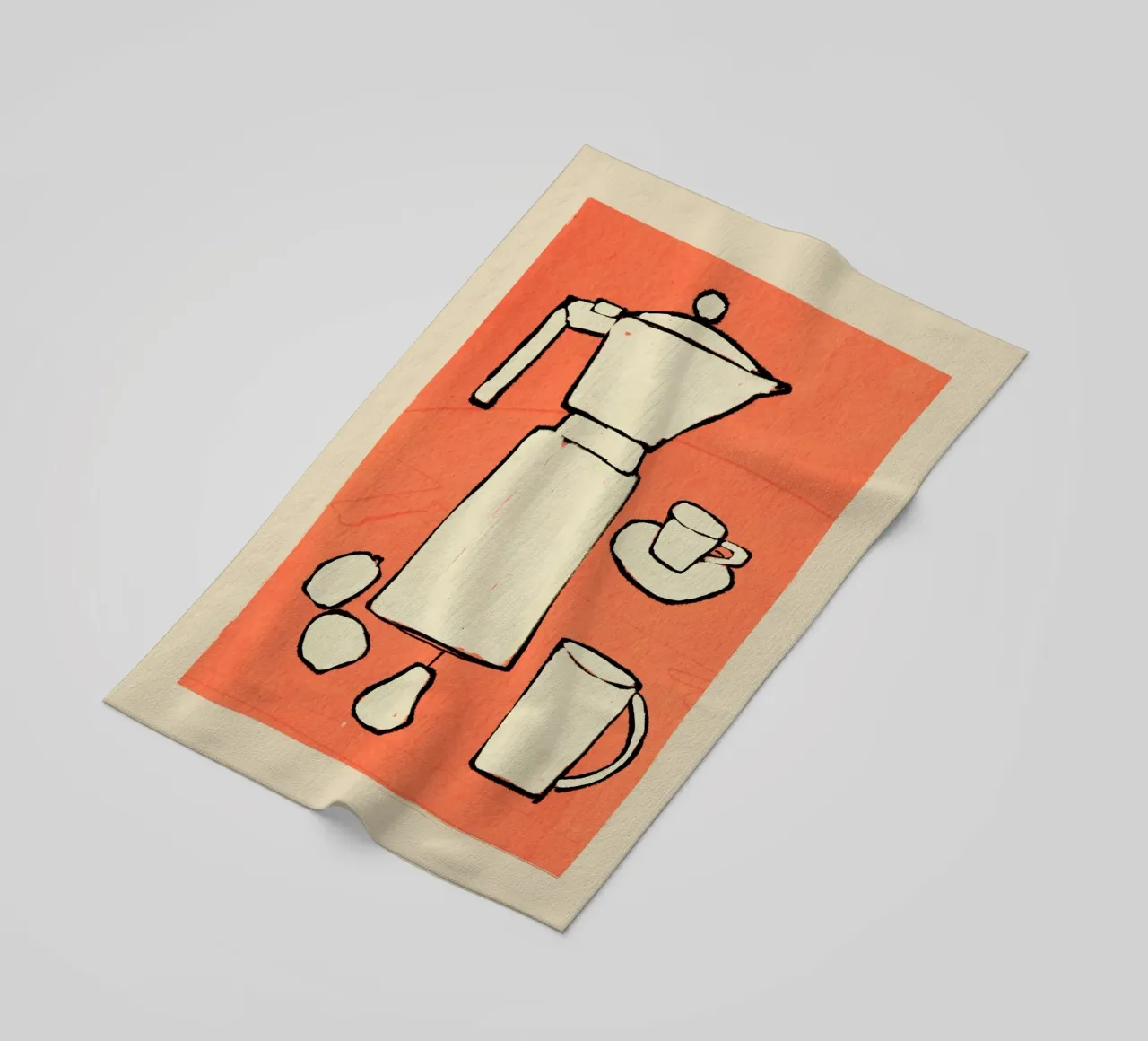 Servizio da caffè telo mare da ThingDesign