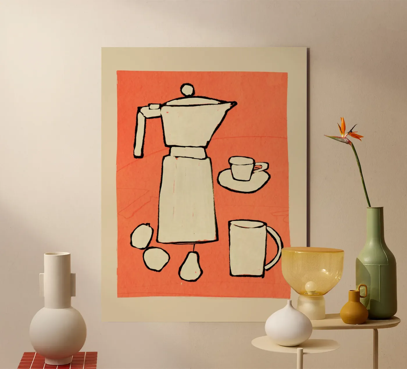 Coffee Set forex plate by ThingDesign