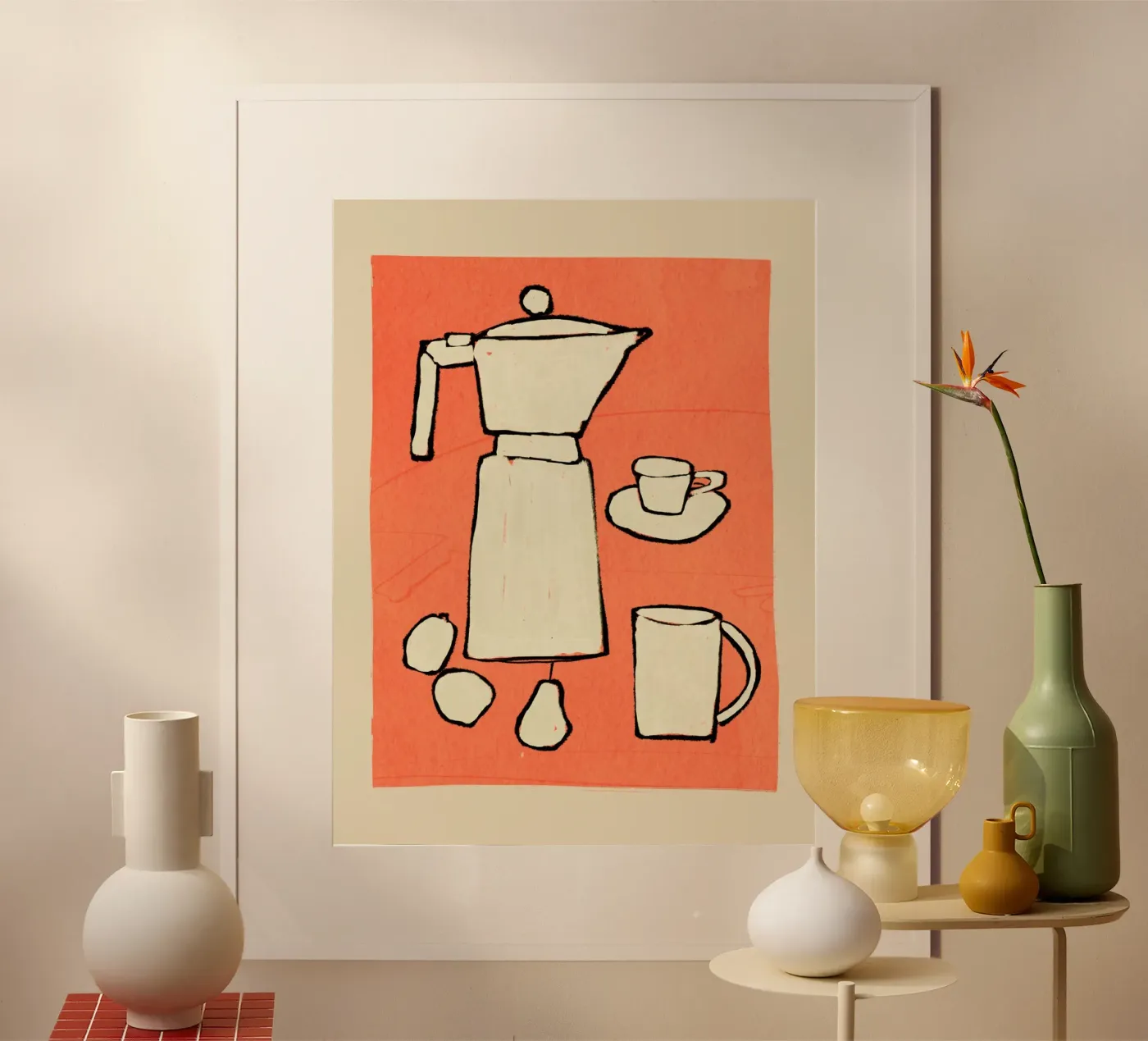Kaffeeservice Poster von ThingDesign