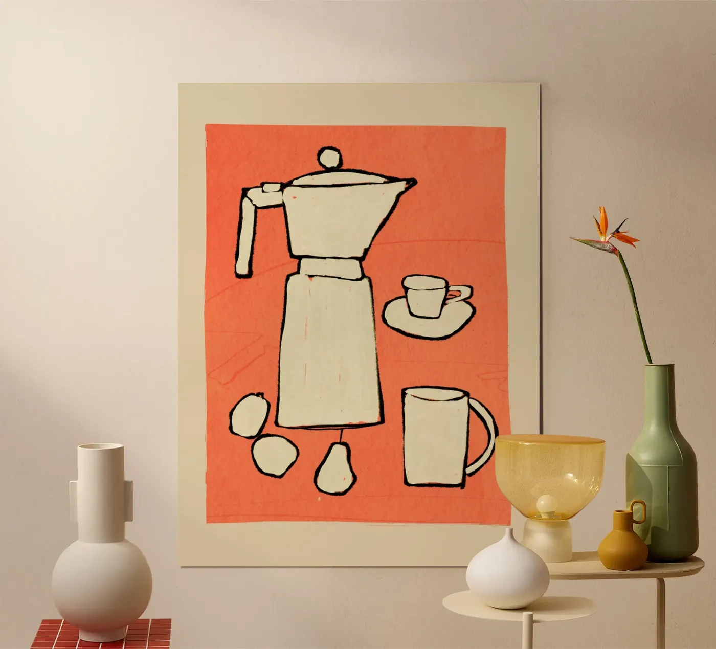 Kaffeeservice Poster von ThingDesign