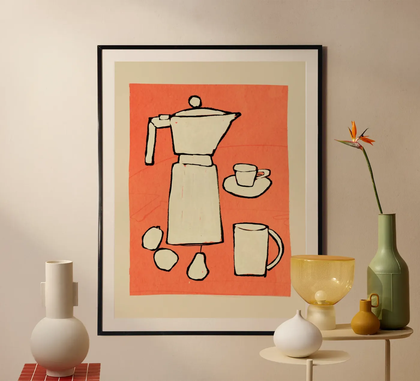 Kaffeeservice Poster von ThingDesign