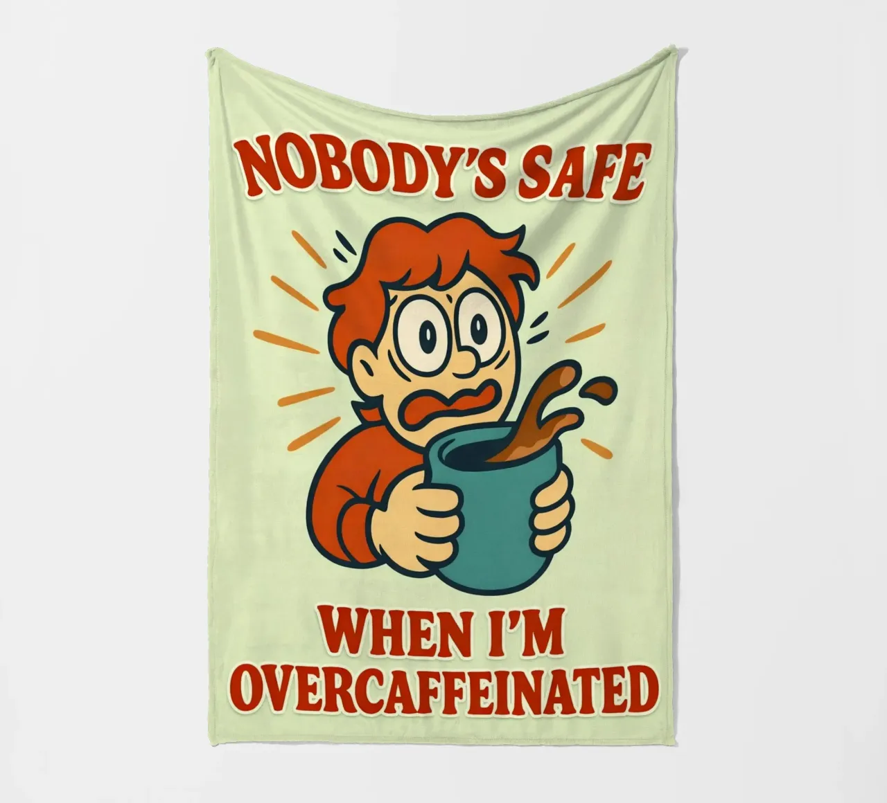 boring safe Fleecedecke von Faiza