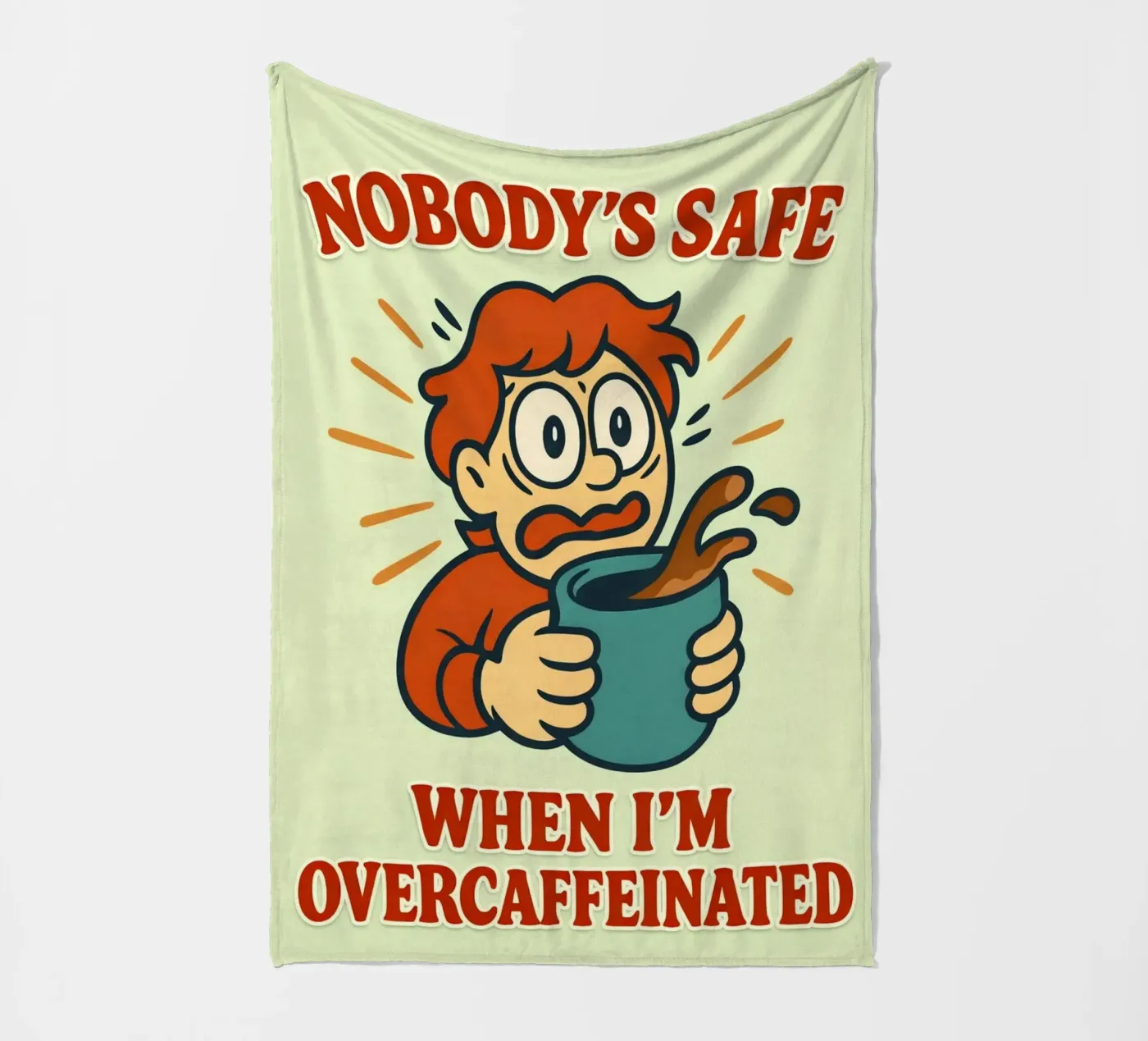 boring safe Fleecedecke von Faiza