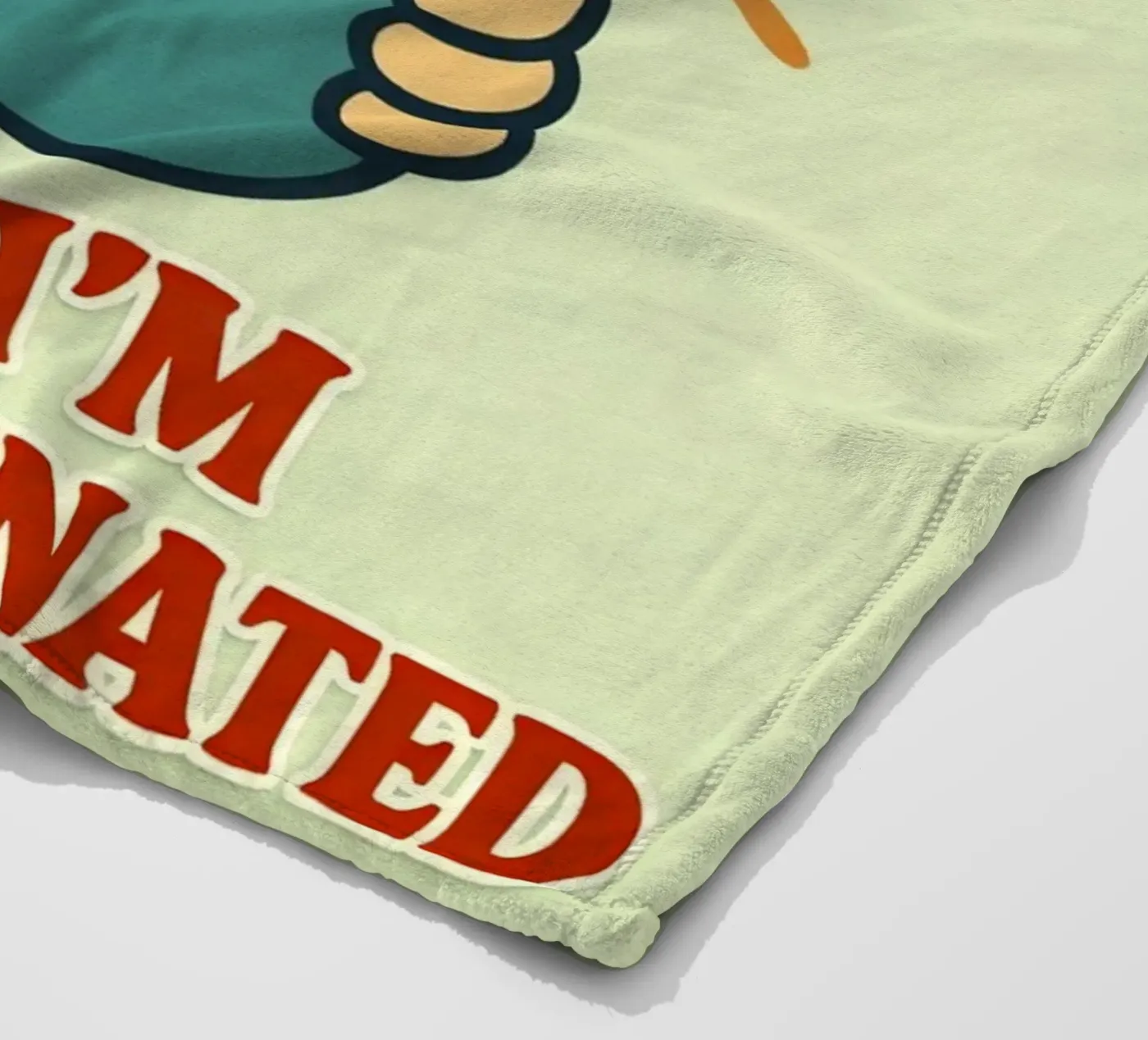 boring safe Fleecedecke von Faiza