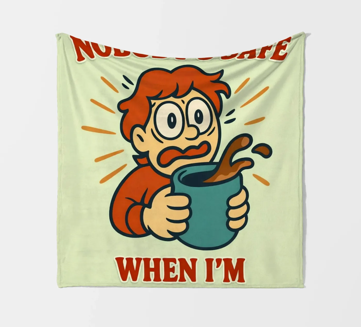 boring safe Fleecedecke von Faiza